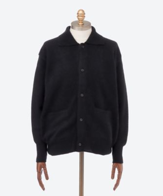 カーディガン FINE ALPACA KNIT COLLARED
