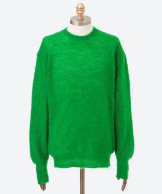 トップス ssstein Super Kid Mohair Knit Crew Neck ssstein - 【残り一点】Super Kid Mohair Knit Crew Neck LS