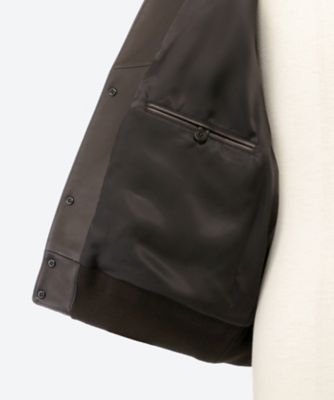 レザージャケット　Ｌａｍｂ　Ｌｅａｔｈｅｒ　Ｊａｃｋｅｔ　２４Ｗ－１－ＢＨＳ２４Ｆ０２４