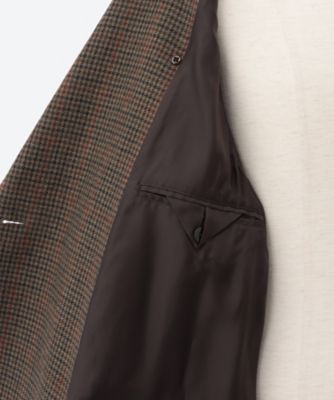 コート　Ｃｌａｓｓｉｃ　Ｈｏｕｎｄｓｔｏｏｔｈ　Ｄｏｕｂｌｅ－Ｂｒｅａｓｔｅｄ　Ｃｏａｔ　２４Ｗ－１５－ＢＨＳ２４Ｆ００４Ｈｄｔ