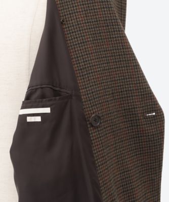 コート　Ｃｌａｓｓｉｃ　Ｈｏｕｎｄｓｔｏｏｔｈ　Ｄｏｕｂｌｅ－Ｂｒｅａｓｔｅｄ　Ｃｏａｔ　２４Ｗ－１５－ＢＨＳ２４Ｆ００４Ｈｄｔ