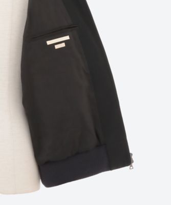 ブルゾン Rough Wool Gabardine