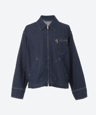 ブルゾン Ｌｉｇｈｔ ｏｚ Ｄｅｎｉｍ ＺＩＰ Ｗｏｒｋ Ｊａｃｋｅｔ ２４Ｗ－３６－ｂＲＯＯＴＳ２４Ｆ５ | blurhms/blurhmsROOTSTOCK  (Men)/ブラームス/ブラームスルーツストック | 三越伊勢丹オンラインストア・通販【公式】