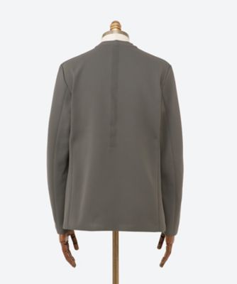 ジャケット　ＭＩＬＡＮ　ＲＩＢ　ＤＯＵＢＬＥ　ＢＲＥＡＳＴＥＤ　ＣＯＬＬＡＲＬＥＳＳ　ＪＡＣＫＥＴ　２４Ｗ－７－ＣＦ００８ＫＤ０９９