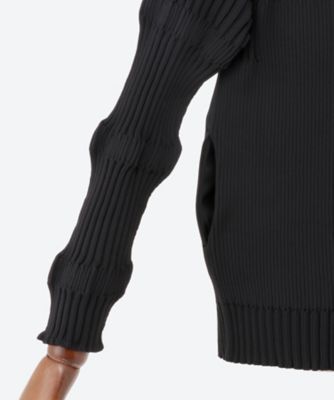 ニットパーカ FLUTED HOODIE JACKT 24W－22
