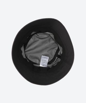 帽子 daiwapier39 GORE-TEX TECH BUCKET HAT DAIWA PIER39: Black GORE-TEX WINDSTOPPER Tech Bucket Hat