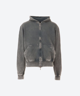 パーカ SHABBY FULL ZIPPED HOODIE