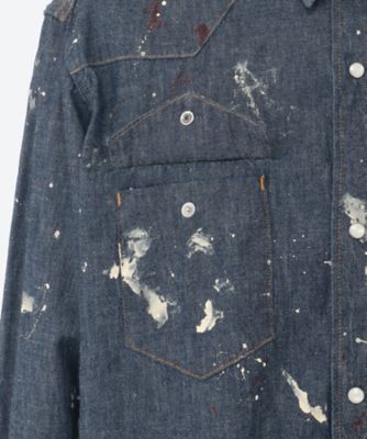 ＜HERILL＞DENIM WESTERN SHIRT/ウエスタン デニムシャツ デニムシャツ Denim western Shirt | HERILL