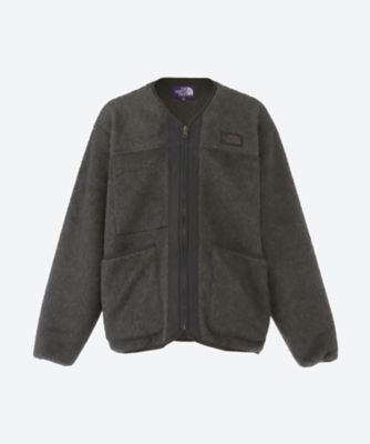 ＜THE NORTH FACE PURPLE LABEL (Men)＞カーディガン　ＰＬＡＳ　Ｗｏｏｌ　Ｆｌｅｅｃｅ　Ｆｉｅｌｄ　Ｃａｒｄｉｇａｎ　２４Ｗ－１７－Ｎ２４ＦＡ０２９