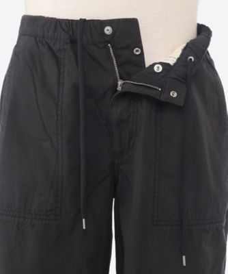 パンツ Ripstop Wide Cropped Field Pants NT5355N Ripstop Wide Cropped Field Pants -BLACK(NT5355N) | セレクト