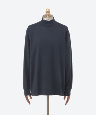 ○★新品未使用　ザ・ノースフェイス　ナナミカ　ストライプモックネック　L　モカ nanamica ONLINE STORE│