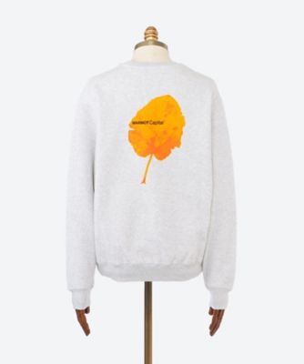 スウェット LEAF CREW SWT 24W―4―24FW―L2―01