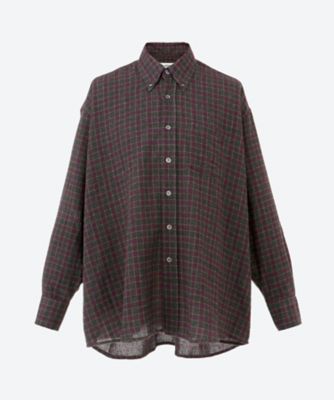 ＜OUR LEGACY (Men)＞シャツ　ＢＯＲＲＯＷＥＤ　ＢＤ　ＳＨＩＲＴ　２４Ｗ－４４－Ｍ４２４２ＢＳＣＲ