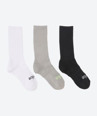 カジュアルソックス　ＳＩＧＮＡＴＵＲＥ　３－ＰＡＣＫ　ＳＯＣＫＳ　２５Ｓ－１７－ＦＳＰ２４４－９００１８Ｂ