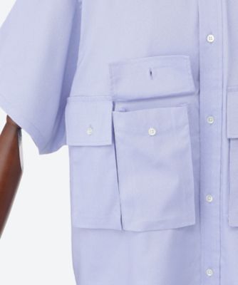 半袖シャツ　ＤＲＹ　ＯＸＦＯＲＤ　ＦＬＡＰ　ＰＯＣＫＥＴ　Ｓ／Ｓ　ＳＨＩＲＴ　２５Ｓ―３５―ＦＳＣ２５１―５０００２Ｂ