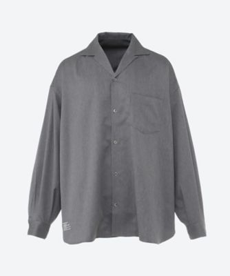 FreshService (Men)/フレッシュサービス 長袖シャツ COOLFIBER OPEN COLLAR L/S SHIRT 25S―38―FSC251―50133