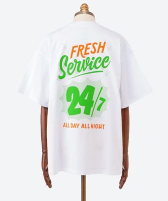 半袖Ｔシャツ　ＣＯＲＰＯＲＡＴＥ　ＰＲＩＮＴＥＤ　Ｓ／Ｓ　ＴＥＥ　ＡＬＬ　ＤＡＹ　ＡＬＬ　ＮＩＧＨＴ　２５Ｓ―５０―ＦＳＣ２５１―７０１８８