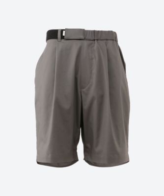 ＜Graphpaper (Men)＞ショートパンツ　Ｓｏｌｏｔｅｘ　Ｔｗｉｌｌ　Ｗｉｄｅ　Ｃｈｅｆ　Ｓｈｏｒｔｓ　２５Ｓ―１９―ＧＭ２５１―４０３２８Ｂ