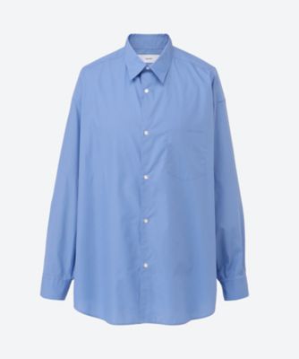 Graphpaper (Men)/グラフペーパー シャツ　Ｂｒｏａｄ　Ｌ／Ｓ　Ｏｖｅｒｓｉｚｅｄ　Ｒｅｇｕｌａｒ　Ｃｏｌｌａｒ　Ｓｈｉｒｔ　２５Ｓ―２０―ＧＭ２５１―５０００１Ｂ
