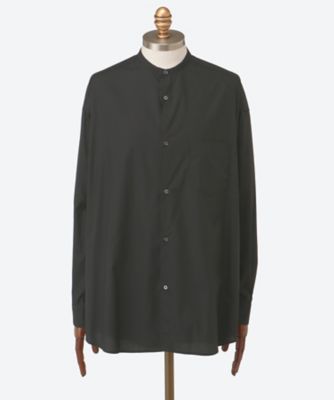 シャツ　Ｂｒｏａｄ　Ｌ／Ｓ　Ｏｖｅｒｓｉｚｅｄ　Ｂａｎｄ　Ｃｏｌｌａｒ　Ｓｈｉｒｔ　２５Ｓ―２１―ＧＭ２５１―５０００２Ｂ