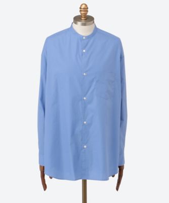 シャツ　Ｂｒｏａｄ　Ｌ／Ｓ　Ｏｖｅｒｓｉｚｅｄ　Ｂａｎｄ　Ｃｏｌｌａｒ　Ｓｈｉｒｔ　２５Ｓ―２１―ＧＭ２５１―５０００２Ｂ