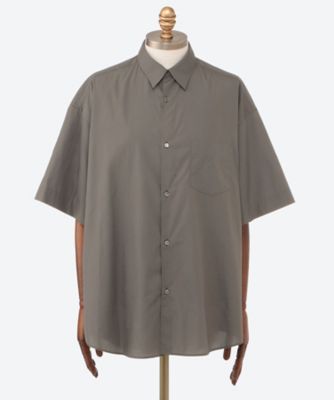 シャツ　Ｂｒｏａｄ　Ｓ／Ｓ　Ｏｖｅｒｓｉｚｅｄ　Ｒｅｇｕｌａｒ　Ｃｏｌｌａｒ　Ｓｈｉｒｔ　２５Ｓ―２２―ＧＭ２５１―５００１３Ｂ