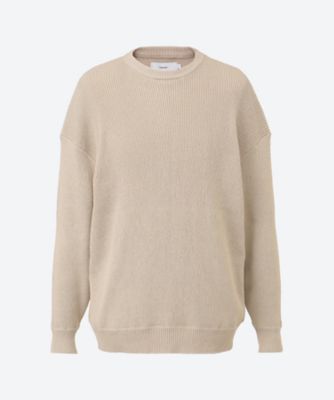 ＜Graphpaper (Men)＞カットソー　Ｌｉｎｅｎ　Ｓｏｌｏｔｅｘ　Ｌｏｏｓｅ　Ｒｉｂ　Ｃｒｅｗ　Ｎｅｃｋ　２５Ｓ―６１―ＧＵ２５１―８０１１９