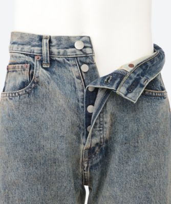 デニム DEFORMED FLARE VINTAGE DENIM