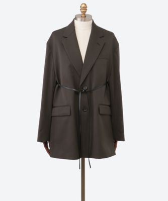 TIME SALE】ツイード風クラシカルチェックコート 49AV.junko