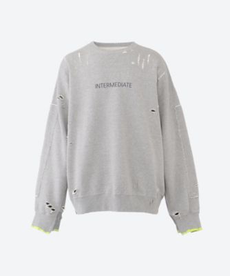 ＜ssstein (Men)＞カットソー　ＯＶＥＲＳＩＺＥＤ　ＲＥＢＵＩＬＤ　ＳＷＥＡＴ　ＬＳ　２５Ｓ―１４―ＳＴ．１１２１