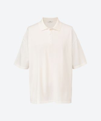 ATON (Women/Men)/エイトン ポロシャツ FRESCA KNIT HAIF SLEEVE POLO SWEATER 25S―14―KRAGGM0401