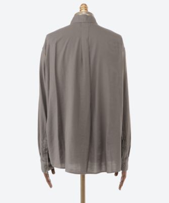 シャツ　ＧＡＲＭＥＮＴ　ＤＹＥＤ　ＣＯＴＴＯＮ　ＳＩＬＫ　ＴＷＩＬＬ　ＳＨＩＲＴ　２５Ｓ―４―ＹＫ２５ＳＳ０９３７ＳＨ