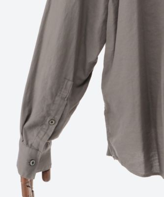 シャツ　ＧＡＲＭＥＮＴ　ＤＹＥＤ　ＣＯＴＴＯＮ　ＳＩＬＫ　ＴＷＩＬＬ　ＳＨＩＲＴ　２５Ｓ―４―ＹＫ２５ＳＳ０９３７ＳＨ