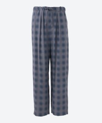 YOKE (Men)/ヨーク パンツ　ＢＬＵＲＲＥＤ　ＯＭＢＲＥ　ＰＬＡＩＤ　ＯＰＥＮ　ＥＡＳＹ　ＰＡＮＴＳ　２５Ｓ―８―ＹＫ２５ＳＳ０９４７Ｐ