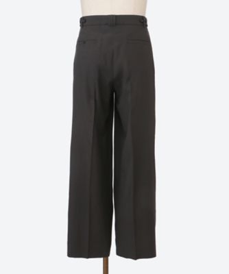 パンツ　ＷＯＯＬ　ＴＲＯＰＩＣＡＬ　３ＰＬＥＡＴＥＤ　ＷＩＤＥ―ＬＥＧ　ＴＲＯＵＳＥＲＳ　２５Ｓ―１８―ＹＫ２５ＳＳ０８９８Ｐ