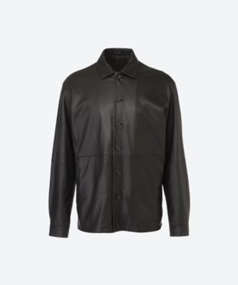 ＜YOKE (Men)＞レザーウェア　ＬＥＡＴＨＥＲ　ＳＨＩＲＴ　ＪＡＣＫＥＴ　２５Ｓ―２１―ＹＫ２５ＳＳ０９０４Ｂ