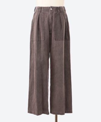 パンツ　ＣＯＴＴＯＮ　１ＴＵＣＫ　ＷＩＤＥ―ＬＥＧ　ＢＡＫＥＲ　ＰＡＮＴＳ　２５Ｓ―２４―ＹＫ２５ＳＳ０９２６Ｐ