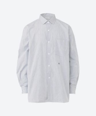 ＜nanamica (Men)＞カジュアルシャツ　Ｒｅｇｕｌａｒ　Ｃｏｌｌａｒ　Ｓｔｒｉｐｅ　Ｗｉｎｄ　Ｓｈｉｒｔ　２５Ｓ―５―ＳＵＧＦ３６２