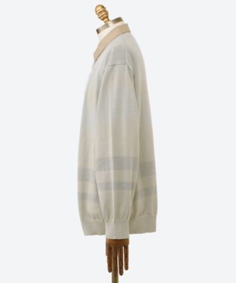長袖Ｔシャツ　Ｆｉｅｌｄ　Ｋｎｉｔ　Ｒｕｇｂｙ　Ｓｈｉｒｔ　２５Ｓ―４８―Ｎ２５ＳＪ０２５