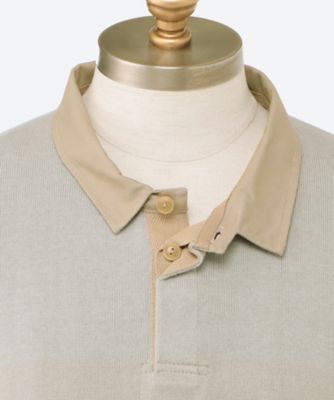 長袖Ｔシャツ　Ｆｉｅｌｄ　Ｋｎｉｔ　Ｒｕｇｂｙ　Ｓｈｉｒｔ　２５Ｓ―４８―Ｎ２５ＳＪ０２５