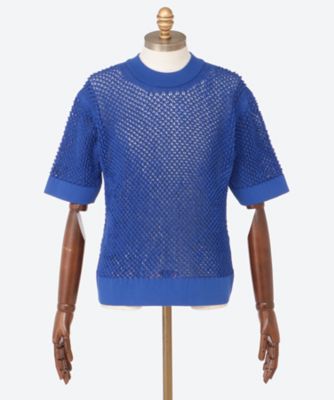 ＜CFCL (Men)＞Ｔシャツ　ＴＣ　ＬＡＴＴＩＣＥ　ＳＨＯＲＴ　ＳＬＥＥＶＥ　ＴＯＰ　２５Ｓ－２２－ＣＦ００９ＫＮ１１１