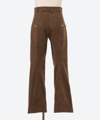カジュアルパンツ　ＫＮＥＥ　ＤＡＲＴＥＤ　ＦＬＡＲＥ　ＴＲＯＵＳＥＲＳ　２７－ＳＳ２５－ＴＲＳ－１０４－０３