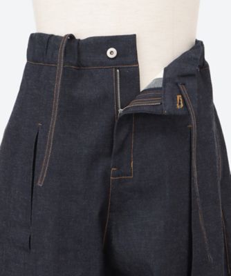 デニム　ＢＯＸ　ＰＬＥＡＴ　ＴＲＯＵＳＥＲ　ＲＡＷ　ＤＥＮＩＭ　２５Ｓ―５―Ｓ０７４