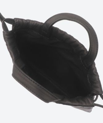 ポーチ Double Faced DRAWSTRING POUCH