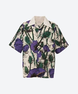 Wales Bonner (Men)/ウェールズボナー シャツ　Ｈｉｇｈｌｉｆｅ　Ｂｏｗｌｉｎｇ　Ｓｈｉｒｔ　２５Ｓ－６－ＭＳ２５ＳＨ０８－ＣＯ０６－０７２５