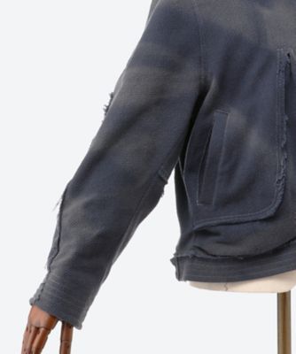 ブルゾン　ＳＵＮ－ＢＬＥＡＣＨＥＤ　ＲＡＷ　ＥＤＧＥ　ＢＬＯＵＳＯＮ　２５Ｓ－４－ＪＫ２５ＳＳＯＵ０３