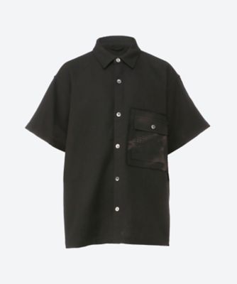 JiyongKim（Men）/ジヨンキム シャツ　ＳＵＮ－ＢＬＥＡＣＨＥＤ　ＰＡＴＣＨ　ＰＯＣＫＥＴ　ＳＨＩＲＴ　２５Ｓ－８－ＪＫ２５ＳＳＴＯ１４