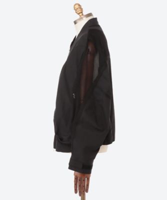 ジャケット　ＤＲＡＰＥＤ　ＰＯＣＫＥＴ　ＭＥＳＨ　ＳＬＥＥＶＥ　ＪＡＣＫＥＴ　２５Ｓ－１３－ＪＫ２５ＳＳＯＵ０８