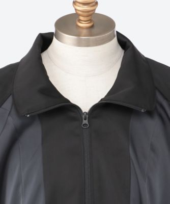 ブルゾン DRAPED DOUBLE HEM TRACK JACKET