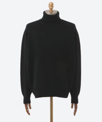 ssstein (Men)/シュタイン セーター EXTRA FINE WOOL WARM KNIT TURTLE NECK LS 25W―46―ST.1290 BLACK トップス【三越伊勢丹/公式】